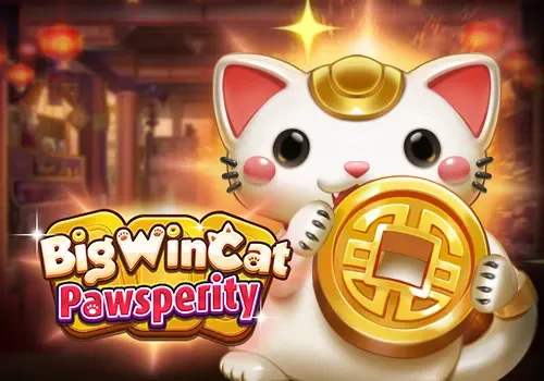 Big Win Cat Pawsperity - Adorable cat themed game with lucky fortune symbols and delightful feline animations