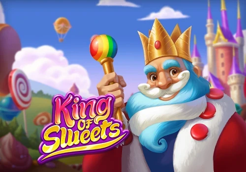 King of Sweets - Colorful candy themed game with sugary treats and sweet surprise bonuses